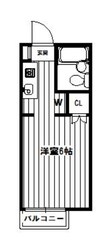 ルベール東小金井の物件間取画像